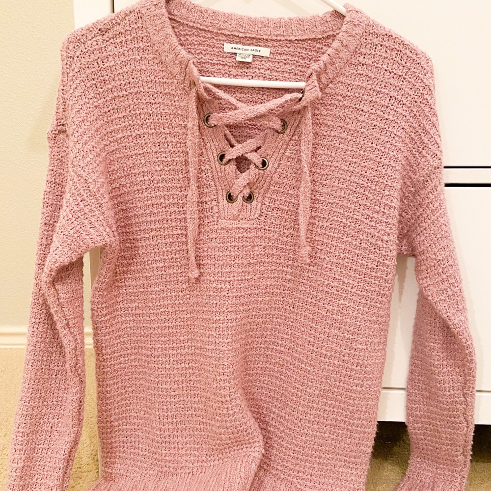 lavender sweater